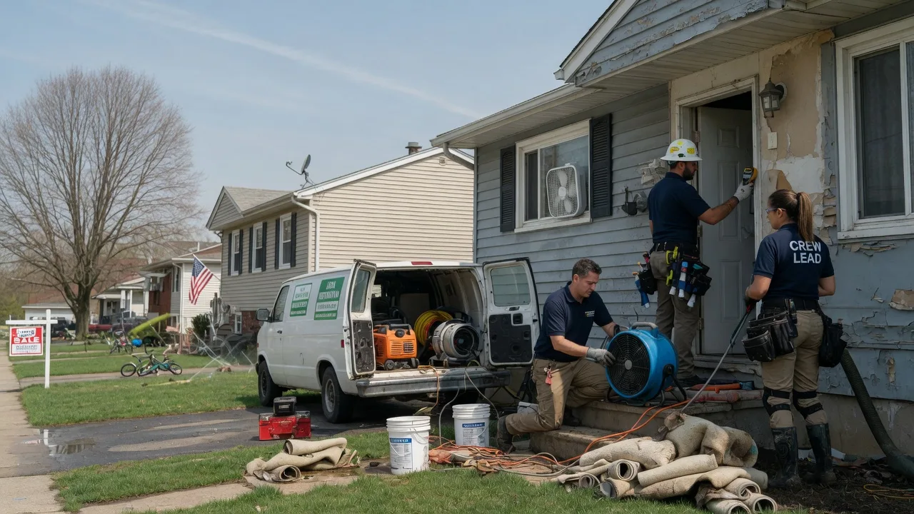 Flood Cleanup in Ruby, NY near me